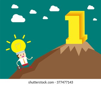 winner. finish. win. flat design. track. Success. goal. Target. rocket. Bulb Ideas. finance vision concept. Business Goals. dream. vector. infographics. number one. mountain. Businessman
