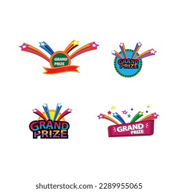 winner give away event grand prize thumbnail sticker