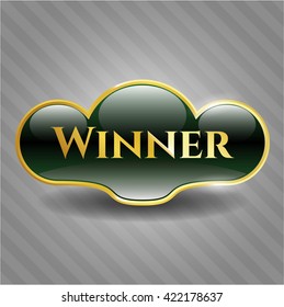 Winner gold badge