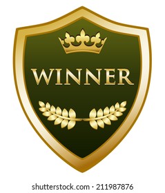 Winner Gold Shield