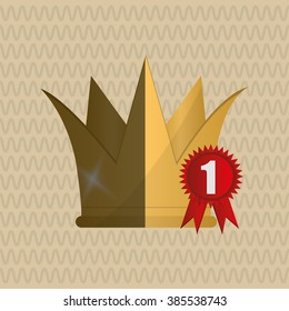 winner icon design 