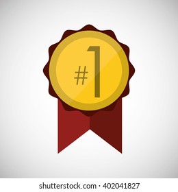 Winner icon design , vector illustration