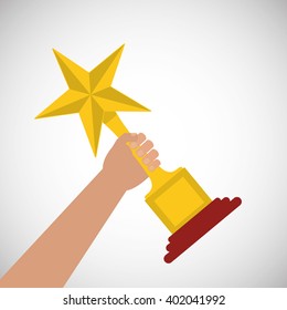 Winner icon design , vector illustration