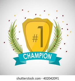 Winner icon design , vector illustration