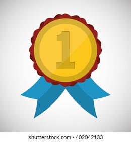 Winner icon design , vector illustration