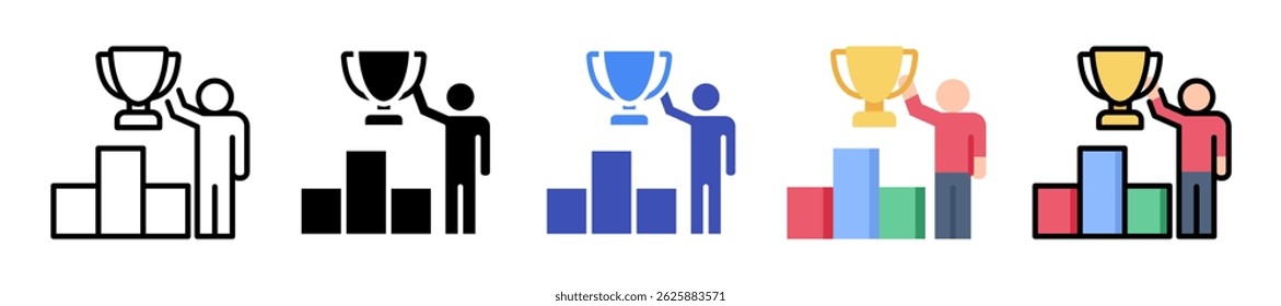 Winner Icon Element For Design