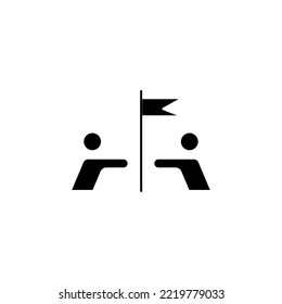 Winner icon glyph style design. Winner vector illustration. isolated on white background.