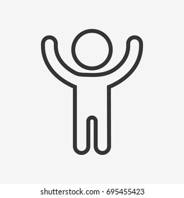 Winner  icon illustration isolated vector sign symbol