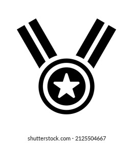 Winner icon isolated on white background