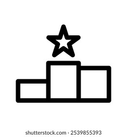 Winner Icon Vector Symbol Design Illustration