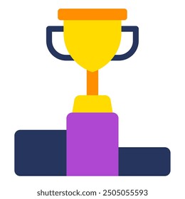 Winner icon for web, app, infographic, etc