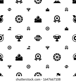 el patrón de iconos ganadores es transparente. Incluido Ranking editable, Jackpot, logros, ruleta, premio, logro, Target, iconos de mujeres exitosas. iconos ganadores para web y móvil.