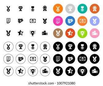 winner Icons set