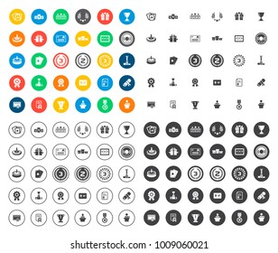Winner Icons set