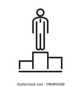 
iconos ganadores. símbolo de ganador elementos vectoriales para web infográfica