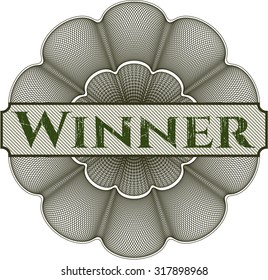 Winner linear rosette