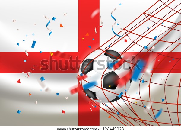 Winner Match Concept England Wins 