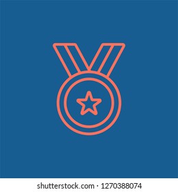 Winner medal icon