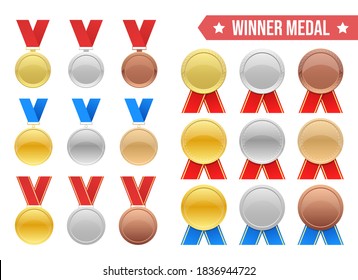 Winner medal vector design illustration isolated on white background