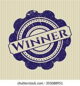 Winner money style rosette