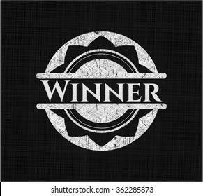 Ganador en pizarra