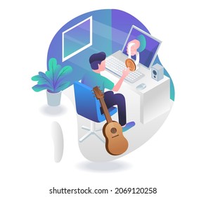 Winner of online music courses and get medals