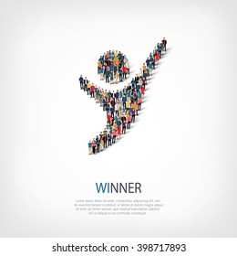 winner people  symbol