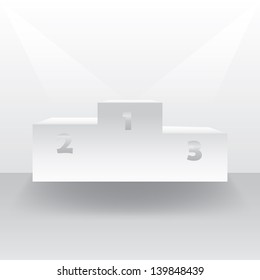 winner podium