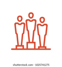 Winner podium icon