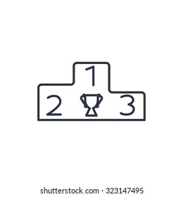 Winner podium icon