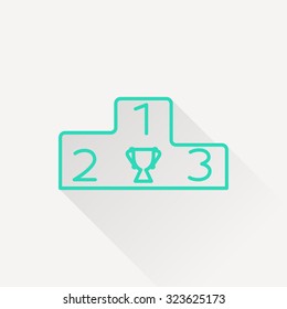 Winner podium icon