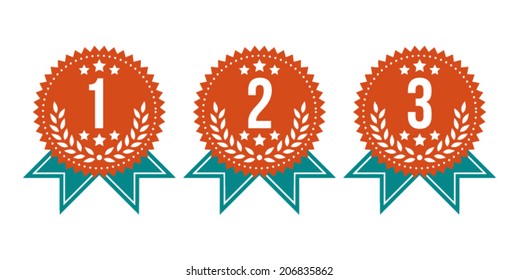 Winner Prize Tag Set