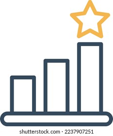 Winner prize Vector Icon which is suitable for commercial work and easily modify or edit it
