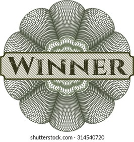Winner rosette