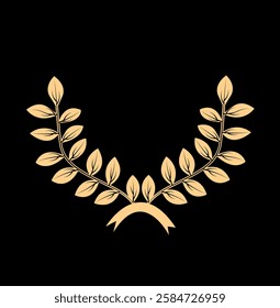 winner round emblem. Vector illustration