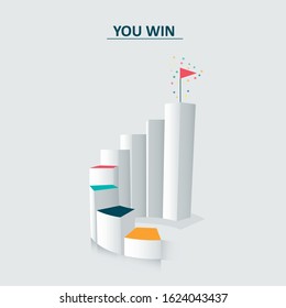 winner success stairs design idea best set