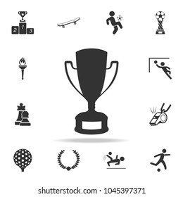 Winner trophy cup icon. Detailed set of athletes and accessories icons. Premium quality graphic design. One of the collection icons for websites, web design, mobile app on white background
