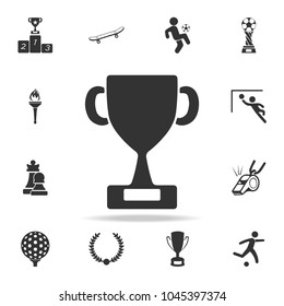Winner trophy cup icon. Detailed set of athletes and accessories icons. Premium quality graphic design. One of the collection icons for websites, web design, mobile app on white background