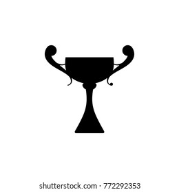 Winner trophy cup icon. The sign of win Icon. Premium quality graphic design. Signs, symbols collection, simple icon for websites, web design, mobile app on white background