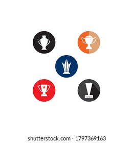 Winner trophy icon vector design illustration