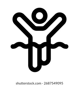 Einzigartiges Icon für moderne und professionelle Leistungs- und Erfolgsdesign-Projekte