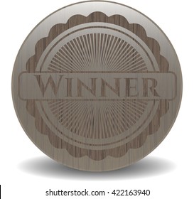 Winner wood signboards