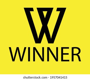 Winner of the year logo vector 2021