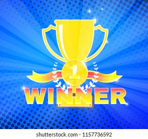 Winners Cup for first place