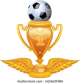 Winners cup. Golden champion cup