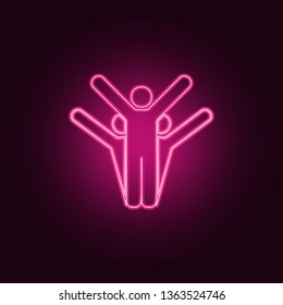 winners icon. Elements of Sucsess and awards in neon style icons. Simple icon for websites, web design, mobile app, info graphics