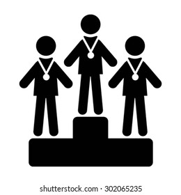 Winners Icon - Vector
