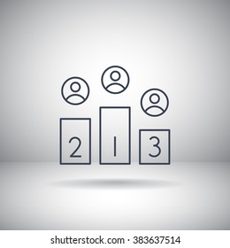 Winners Podium icon