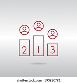 Winners Podium icon