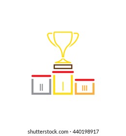winners podium icon